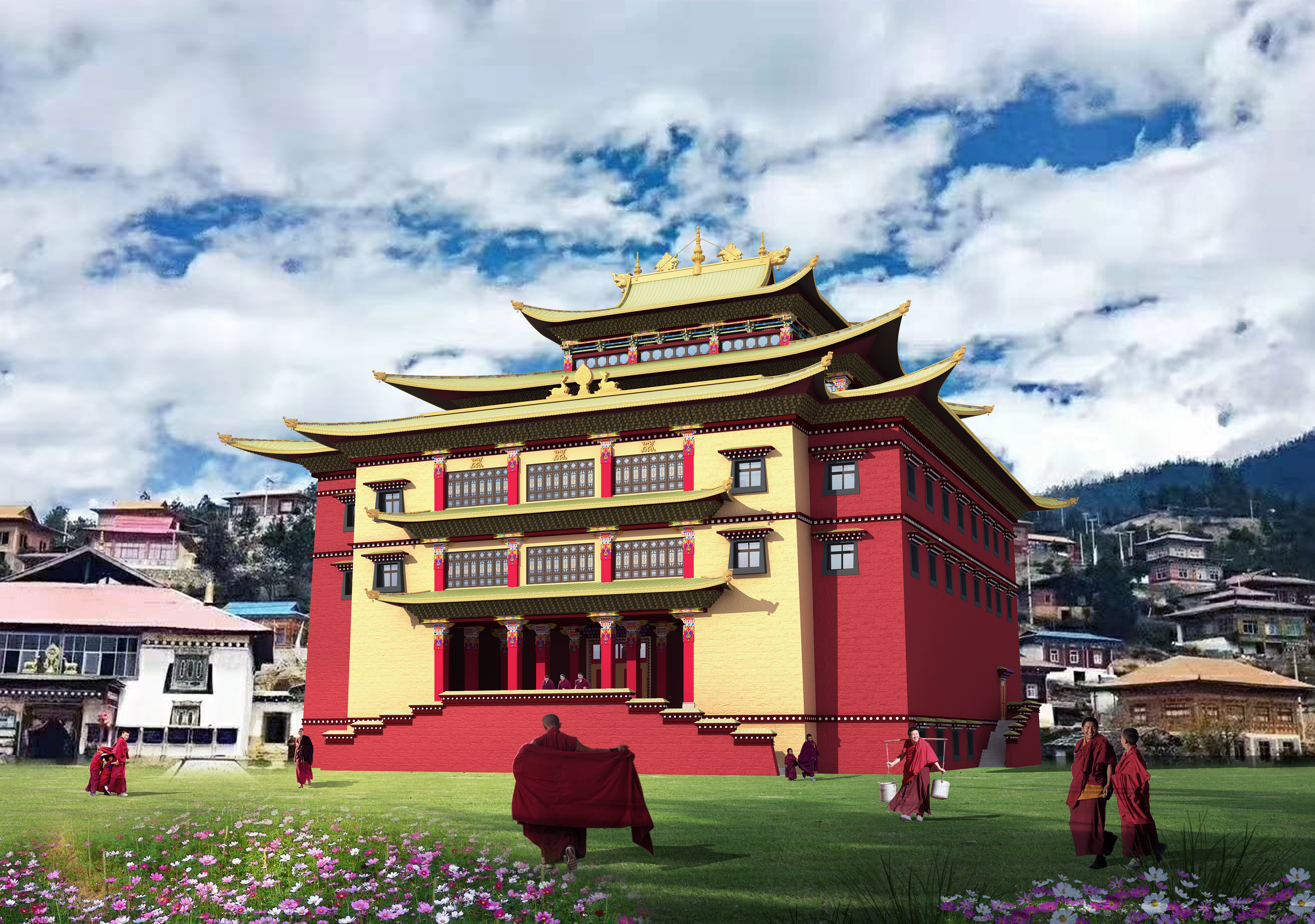 德欽玉珠寺